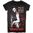 The Walking Dead Daryl Dixon Pray I am Dead Black T-Shirt